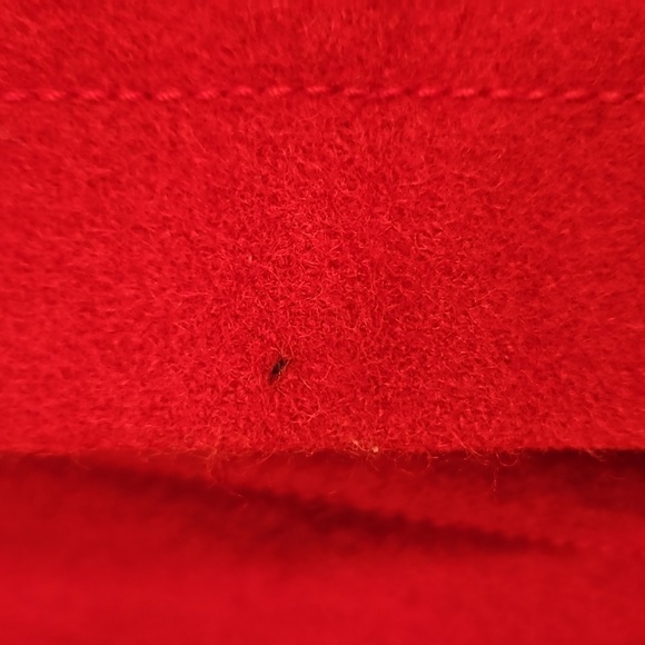 💕GAP💕 Cropped Length Pea Coat ~ Red Small - Picture 13 of 15